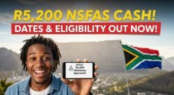Students Alert – NSFAS R5,200 Allowance September 2025 Dates and Eligibility Released
