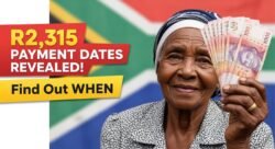 SENIORS ALERT – September R2,315 Old Age Grant Payment Dates Released