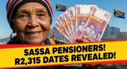 SASSA Pension Grant R2,315 September 2025: Local Payment Dates Released