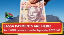 SASSA September 2025 Grant Payments Released: Provincial Distribution List